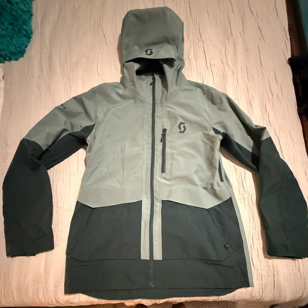 Scott Green Hooded Ski Jacket-Gortex